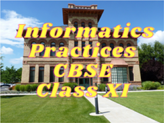 Informatics Practices (CBSE) - Class XI
